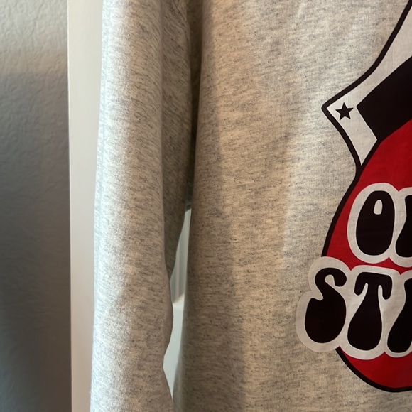 Jerzees Ohio State sweatshirt size large  heather gray active pull over sports - Picture 8 of 15